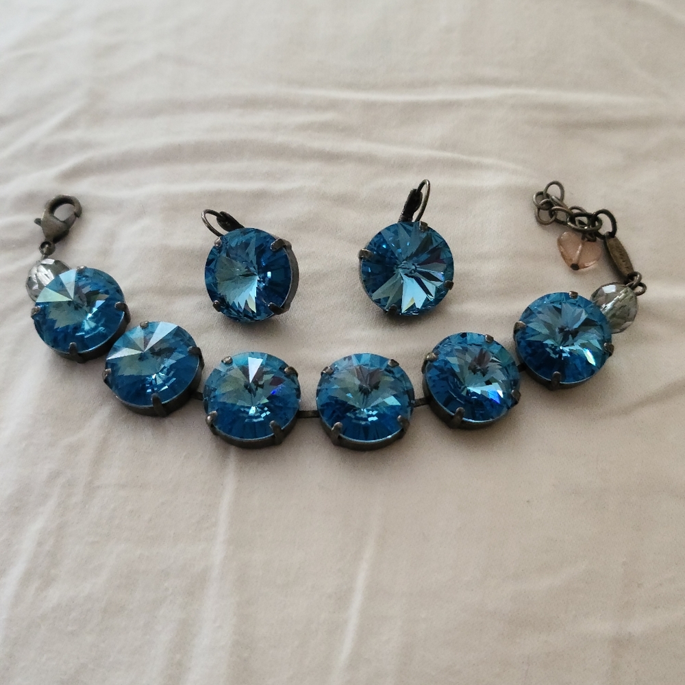 Sabika Bracelet & Matching Earrings